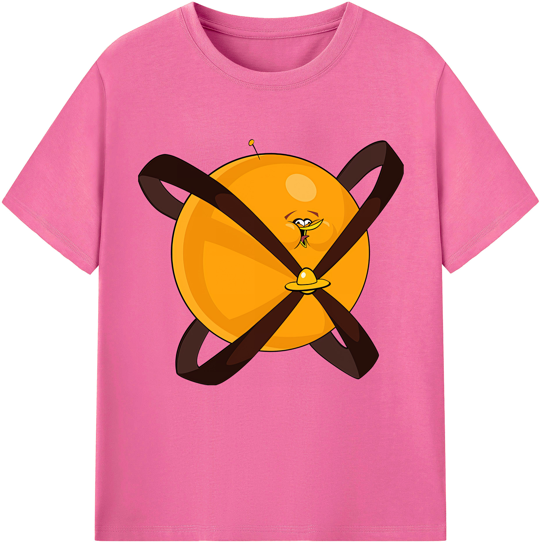 （画像用） Angry Birds アングリーバード レディースカジュアルプリントTシャツ（綿100％）